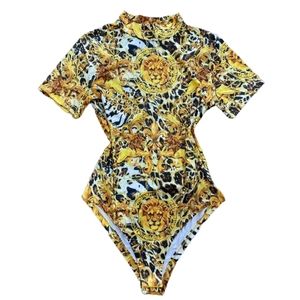 Yellow animal print Bodysuit 😍😍